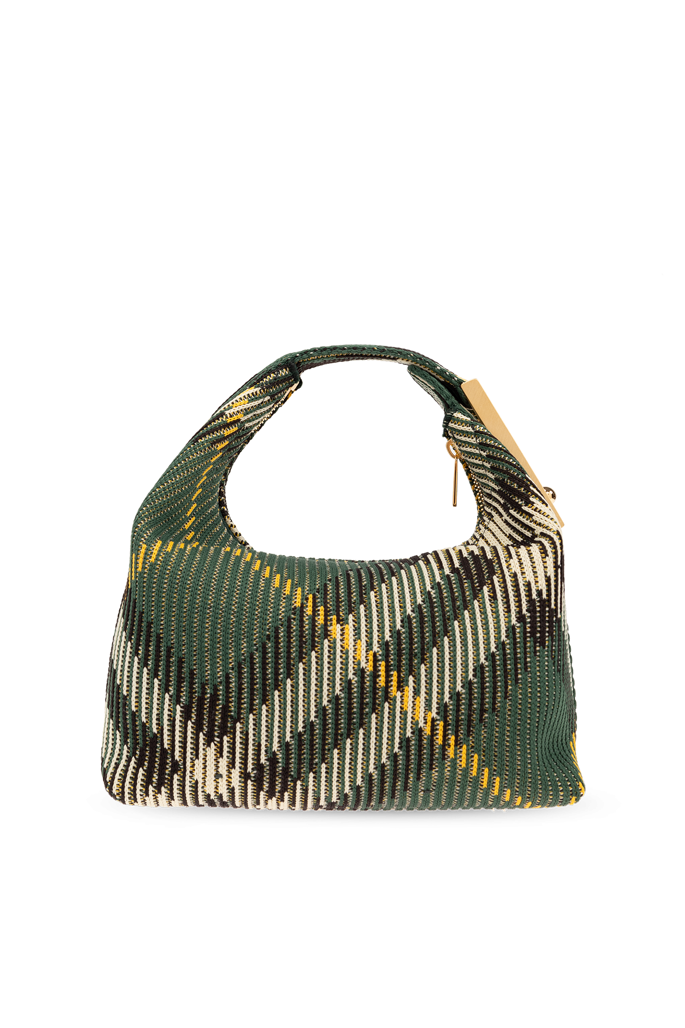SALE【BURBERRY】Green☆チェック Peg Duffle MIDI ハンドバッグ Burberry Mini Peg Duffle Bag | REVERSIBLE